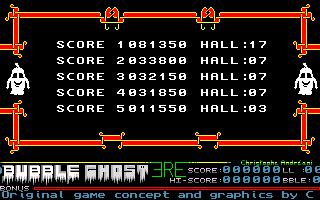 Скриншот из игры Bubble Ghost - 8