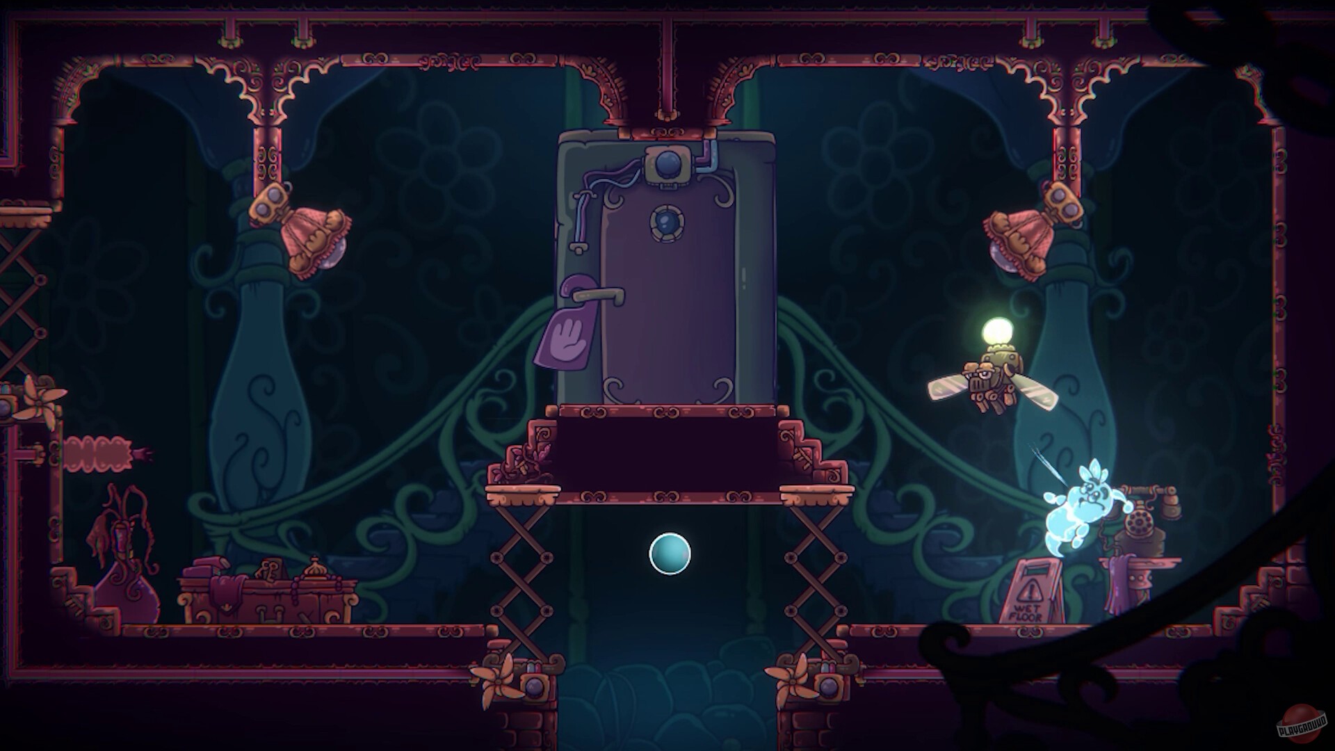 Скриншот из игры Bubble Ghost - 35