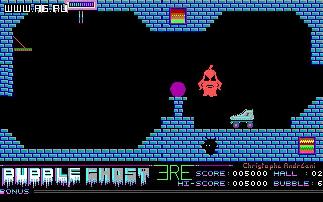 Скриншот из игры Bubble Ghost - 24