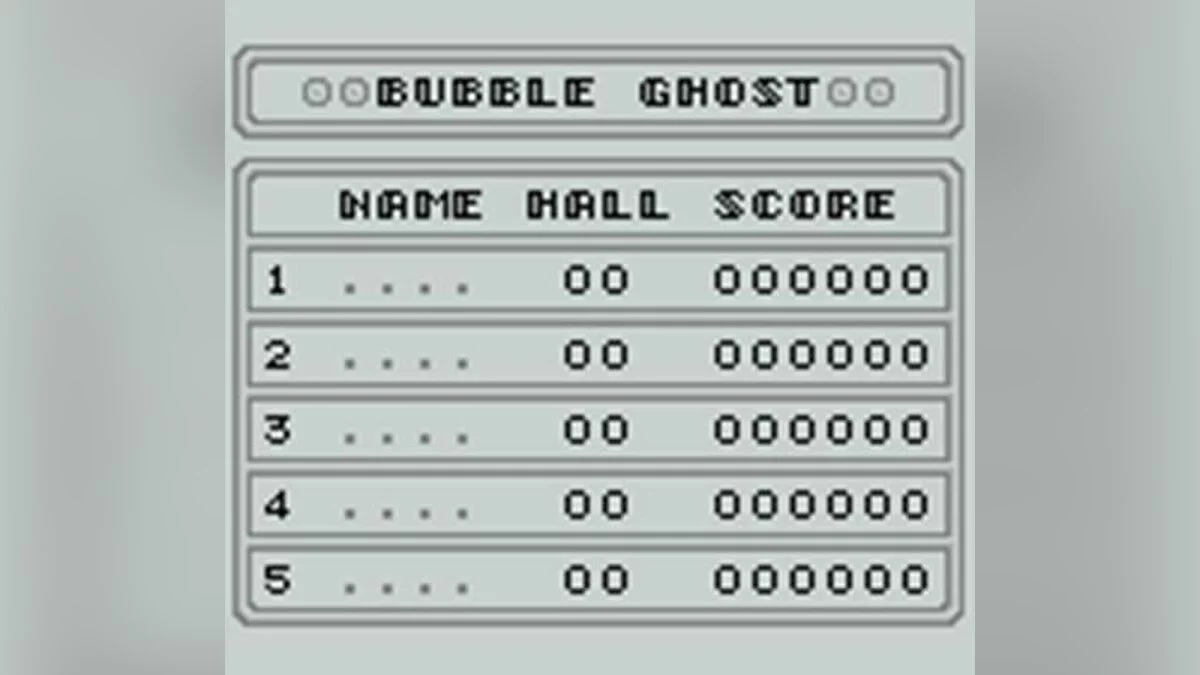 Скриншот из игры Bubble Ghost - 31