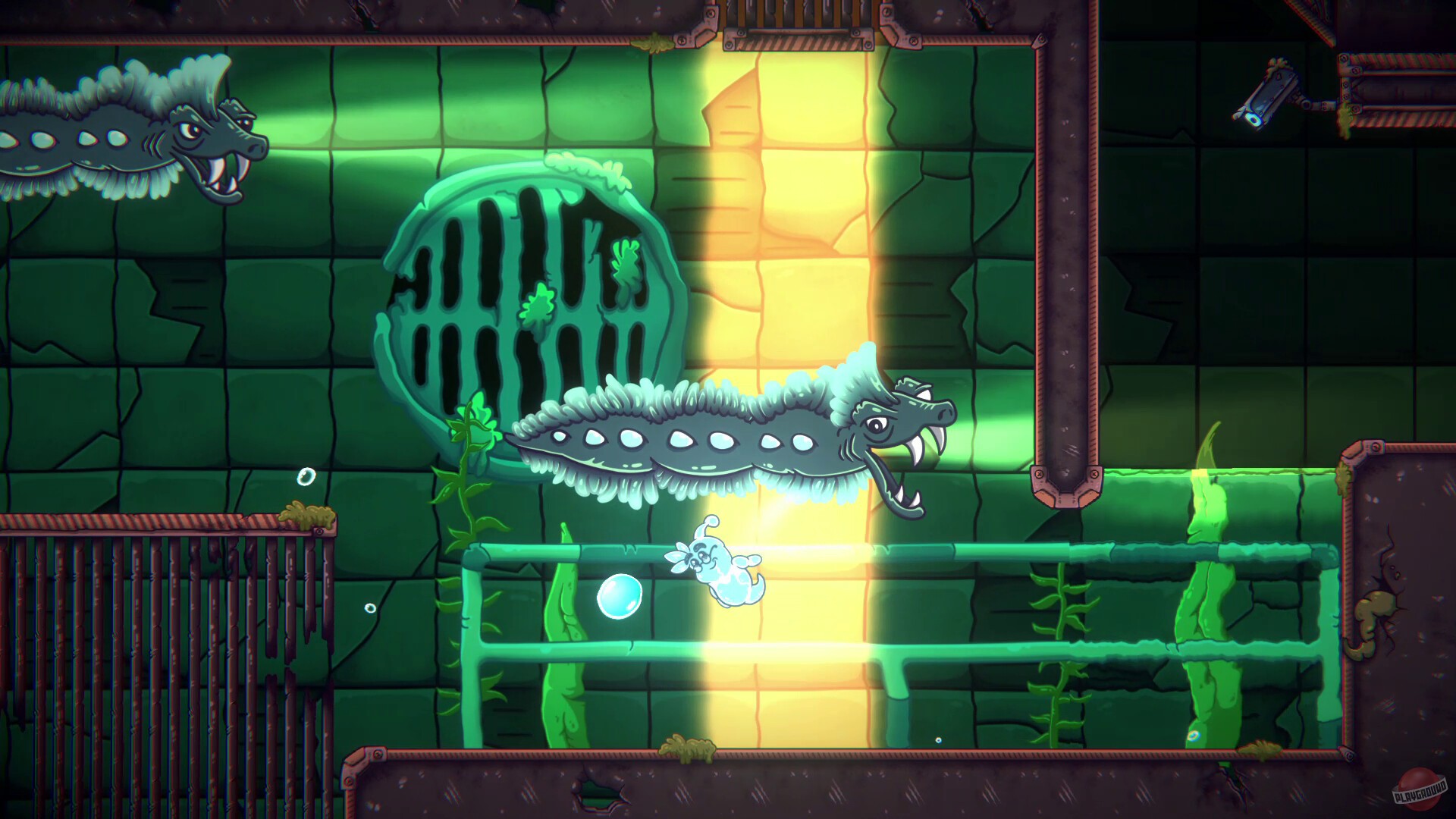 Скриншот из игры Bubble Ghost - 50