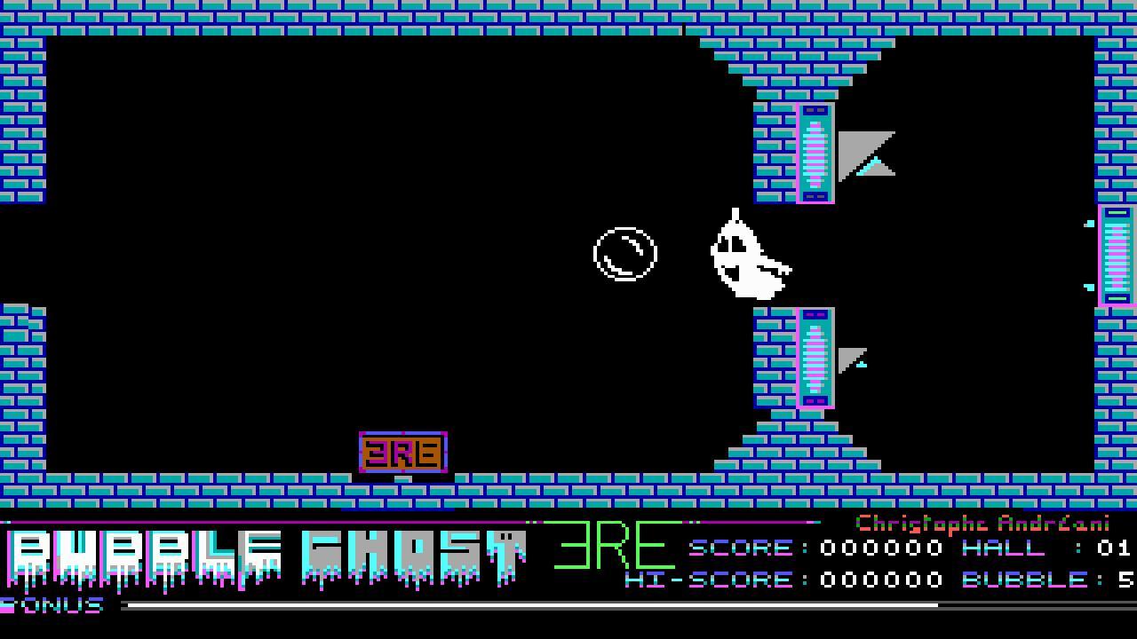 Скриншот из игры Bubble Ghost - 43