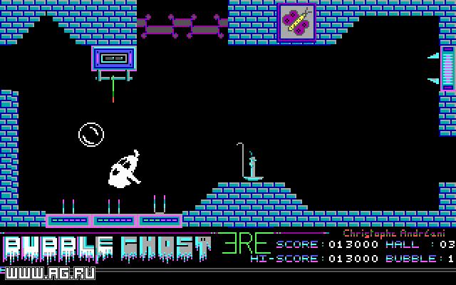 Скриншот из игры Bubble Ghost - 28