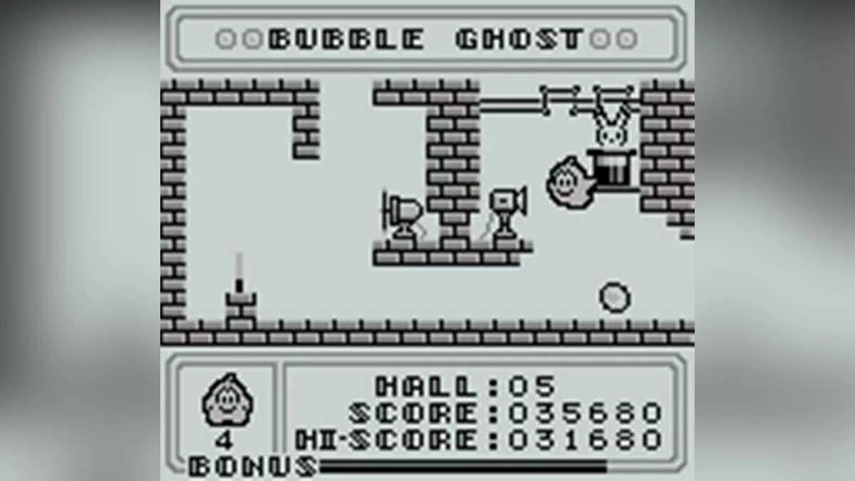 Скриншот из игры Bubble Ghost - 7