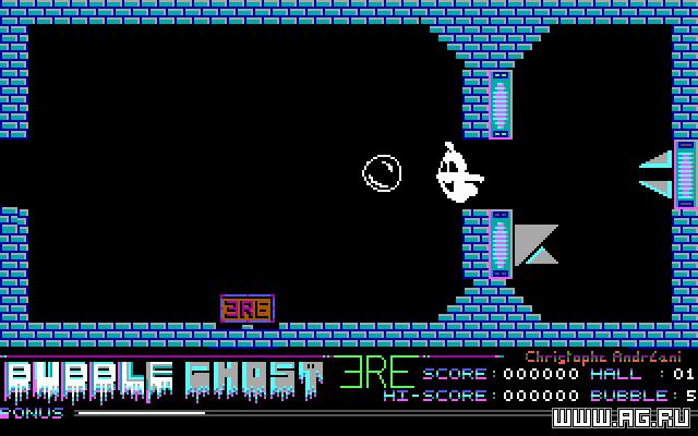 Скриншот из игры Bubble Ghost - 65