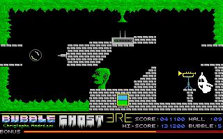 Скриншот из игры Bubble Ghost - 53