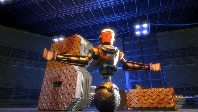 Скриншот из игры RoboBlitz - 3