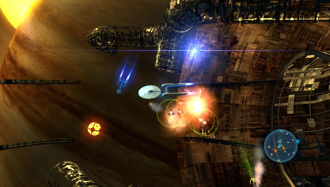 Скриншот из игры Star Trek D-A-C - 19