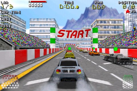 Скриншот из игры Killer Edge Racing - 1