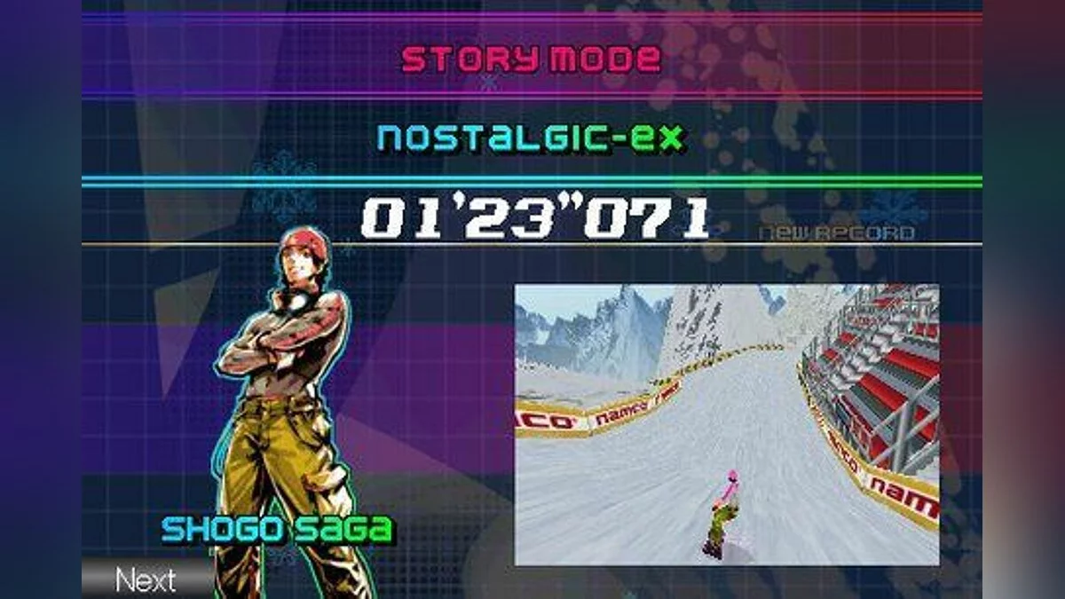 Скриншот из игры Alpine Racer - 6