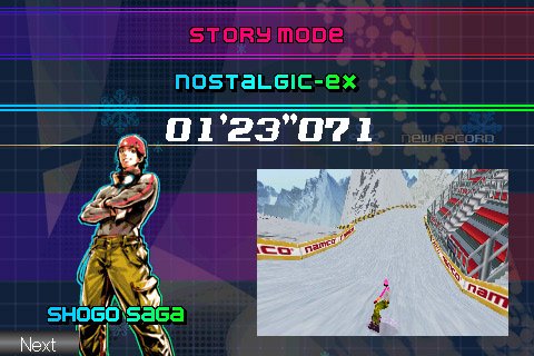 Скриншот из игры Alpine Racer - 7