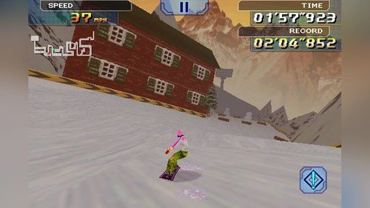 Скриншот из игры Alpine Racer - 2