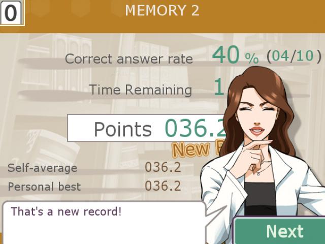 Скриншот из игры Brain Exercise with Dr. Kawashima - 30