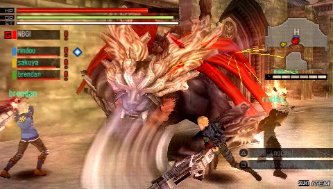 Скриншот из игры Gods Eater Burst - 59