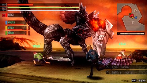 Скриншот из игры Gods Eater Burst - 15