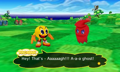 Скриншот из игры Pac-Man Party 3D - 1