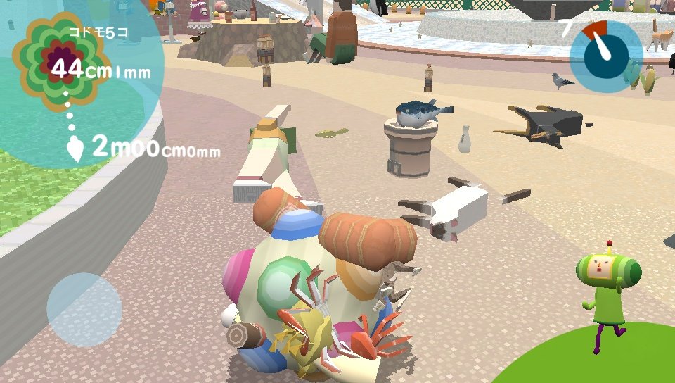 Скриншот из игры Touch My Katamari - 9