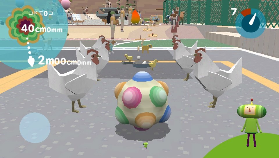 Скриншот из игры Touch My Katamari - 1