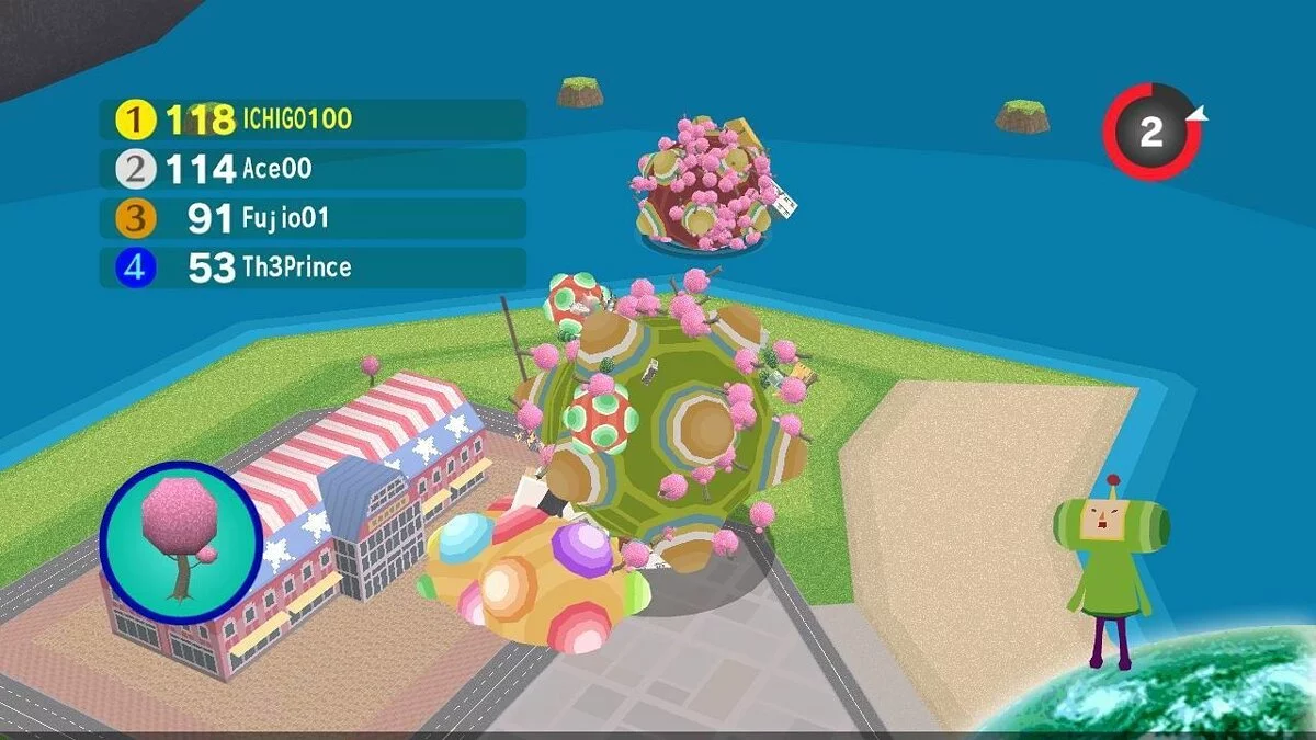 Скриншот из игры Beautiful Katamari - 10