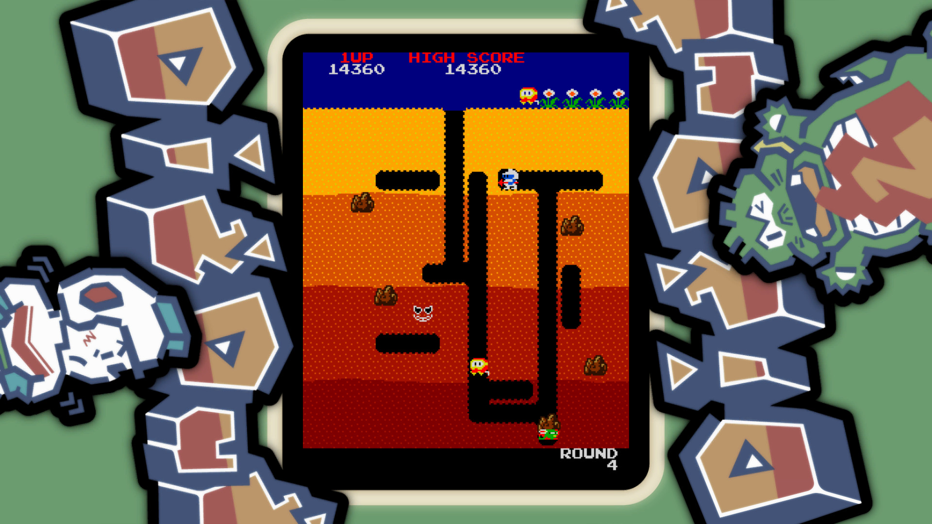 Скриншот из игры Dig Dug - 10