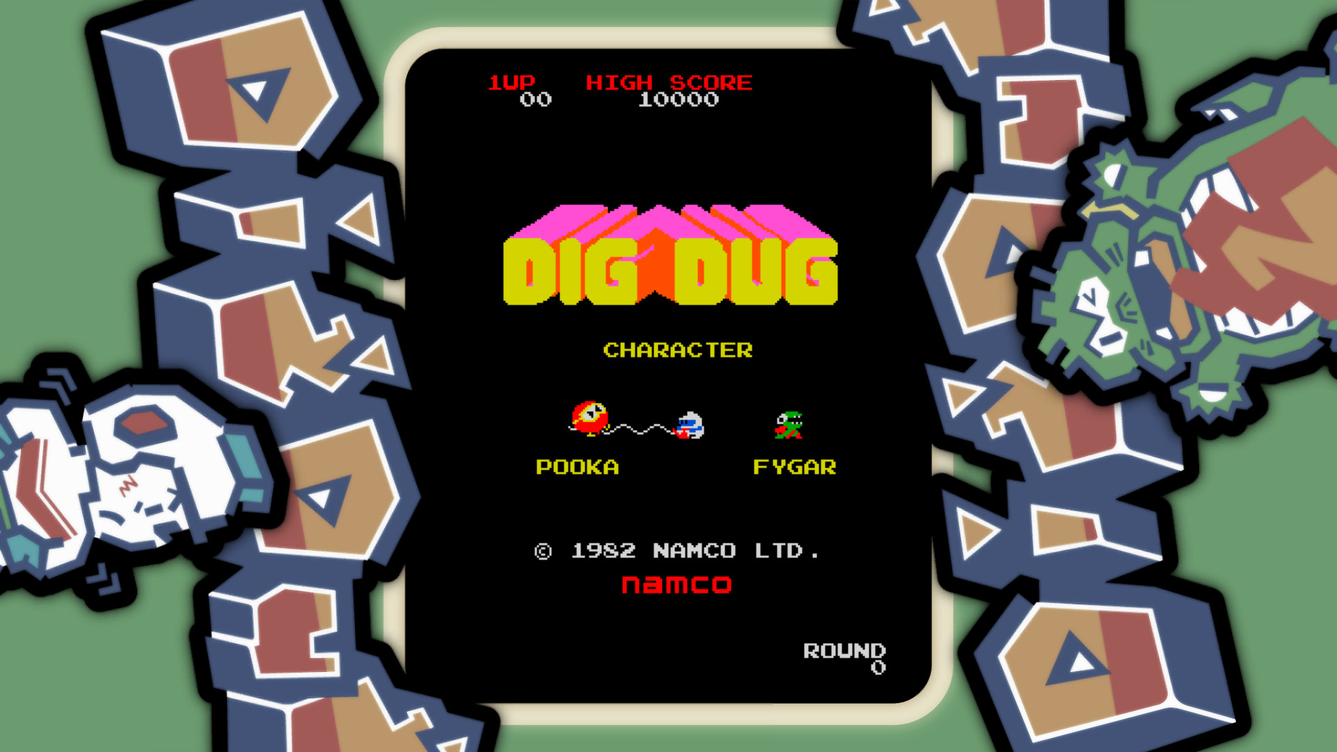 Скриншот из игры Dig Dug - 22