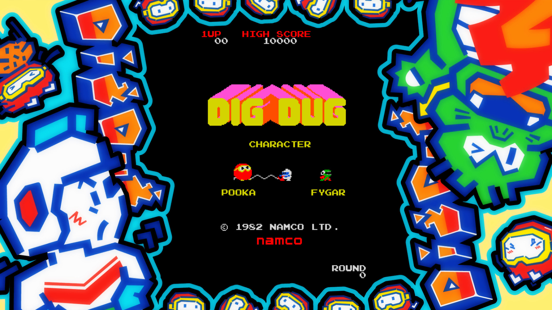 Скриншот из игры Dig Dug - 16