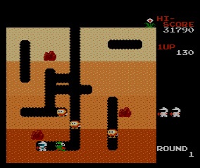Скриншот из игры Dig Dug - 31