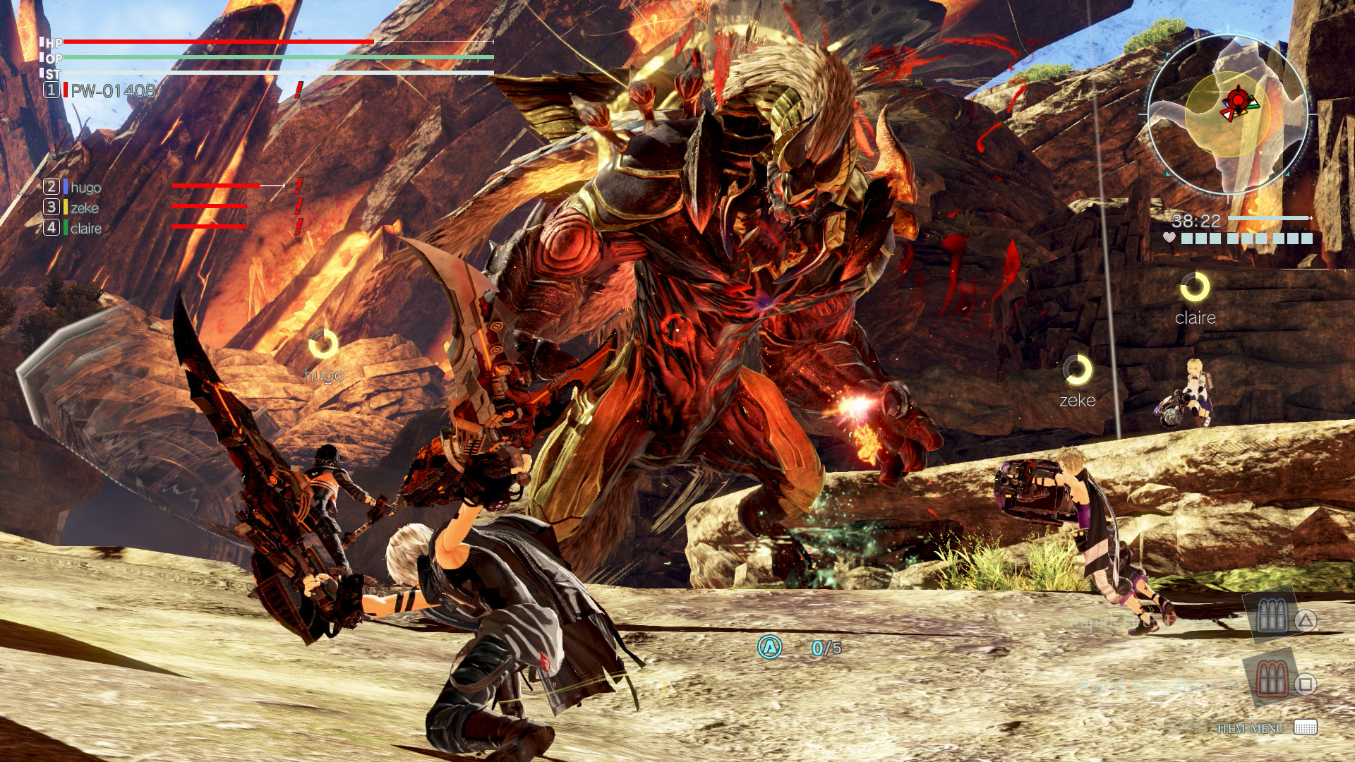 Скриншот из игры God Eater 3 - 38