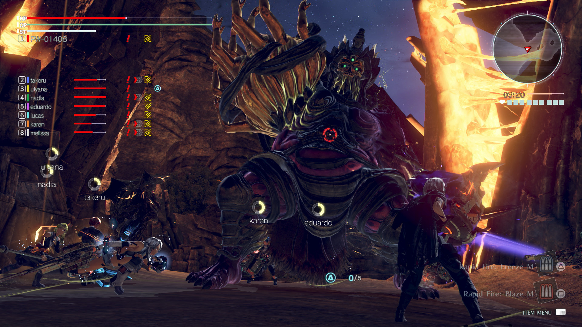 Скриншот из игры God Eater 3 - 34