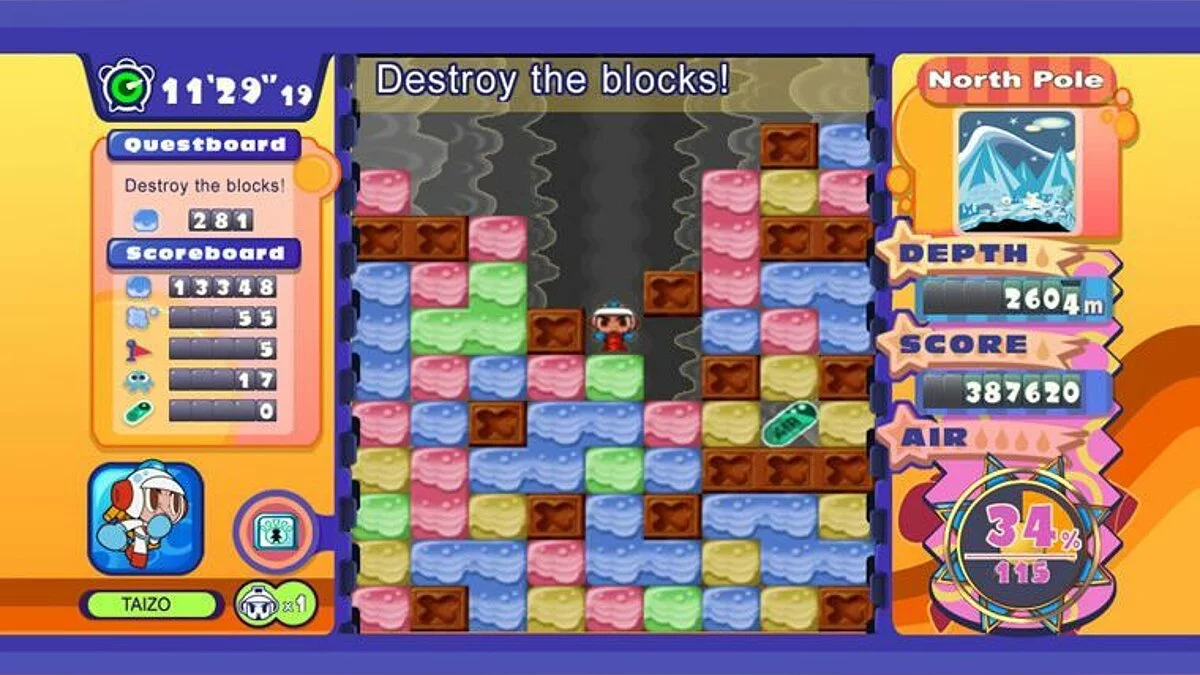 Скриншот из игры Mr. DRILLER Online - 11