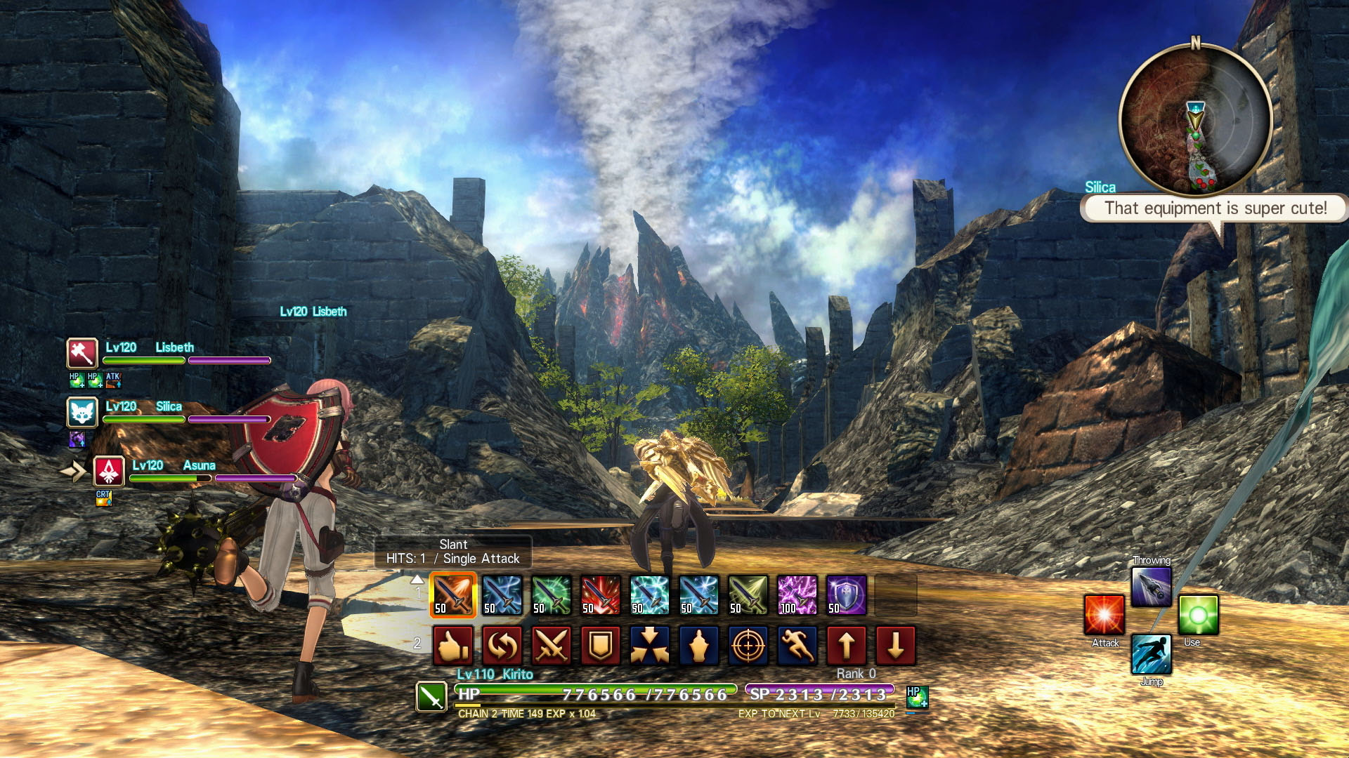 Скриншот из игры Sword Art Online: Hollow Realization - 34