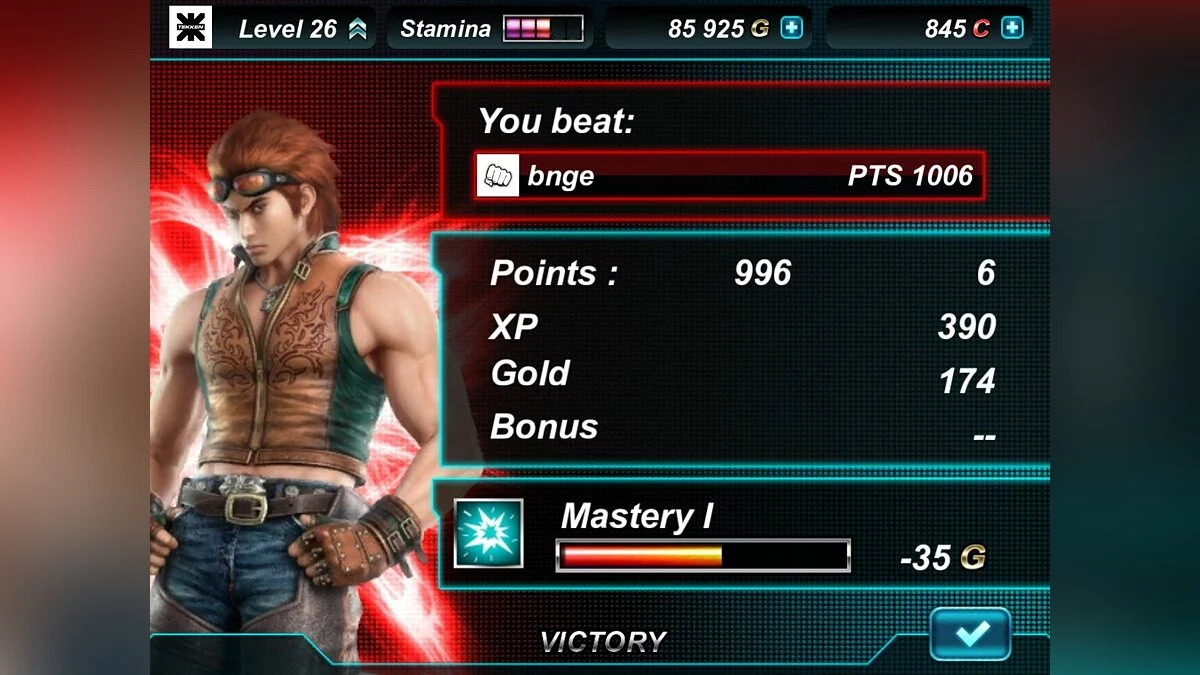 Скриншот из игры Tekken Card Tournament - 24