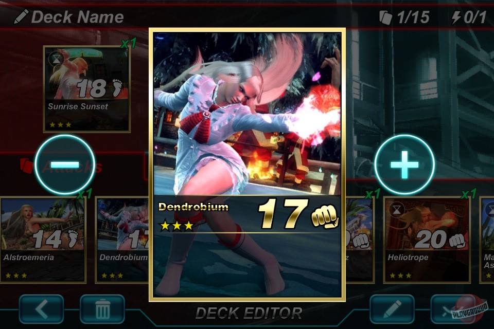 Скриншот из игры Tekken Card Tournament - 16