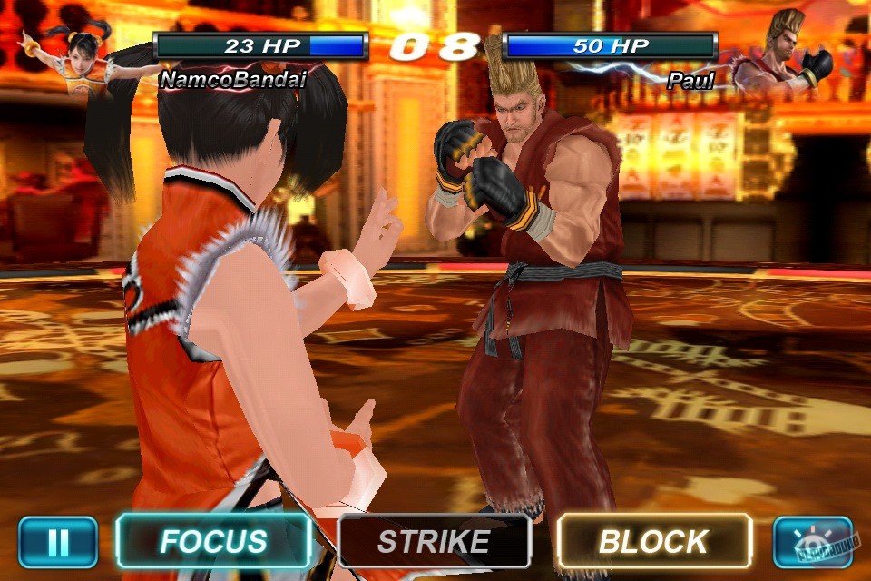 Скриншот из игры Tekken Card Tournament - 14