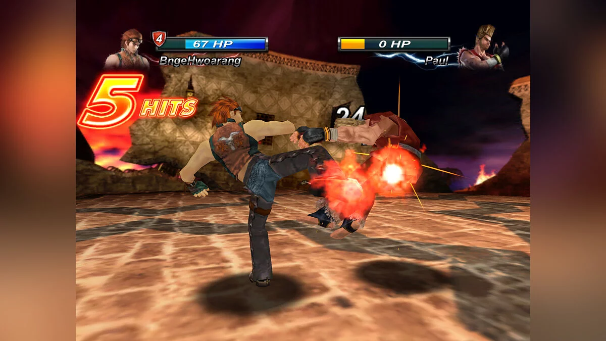 Скриншот из игры Tekken Card Tournament - 25