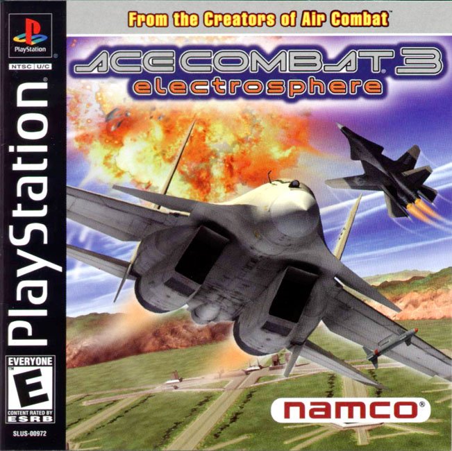 Обложка игры Ace Combat 3: Electrosphere