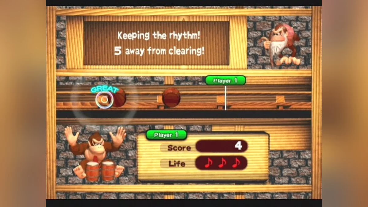 Скриншот из игры Donkey Konga 2 - 4