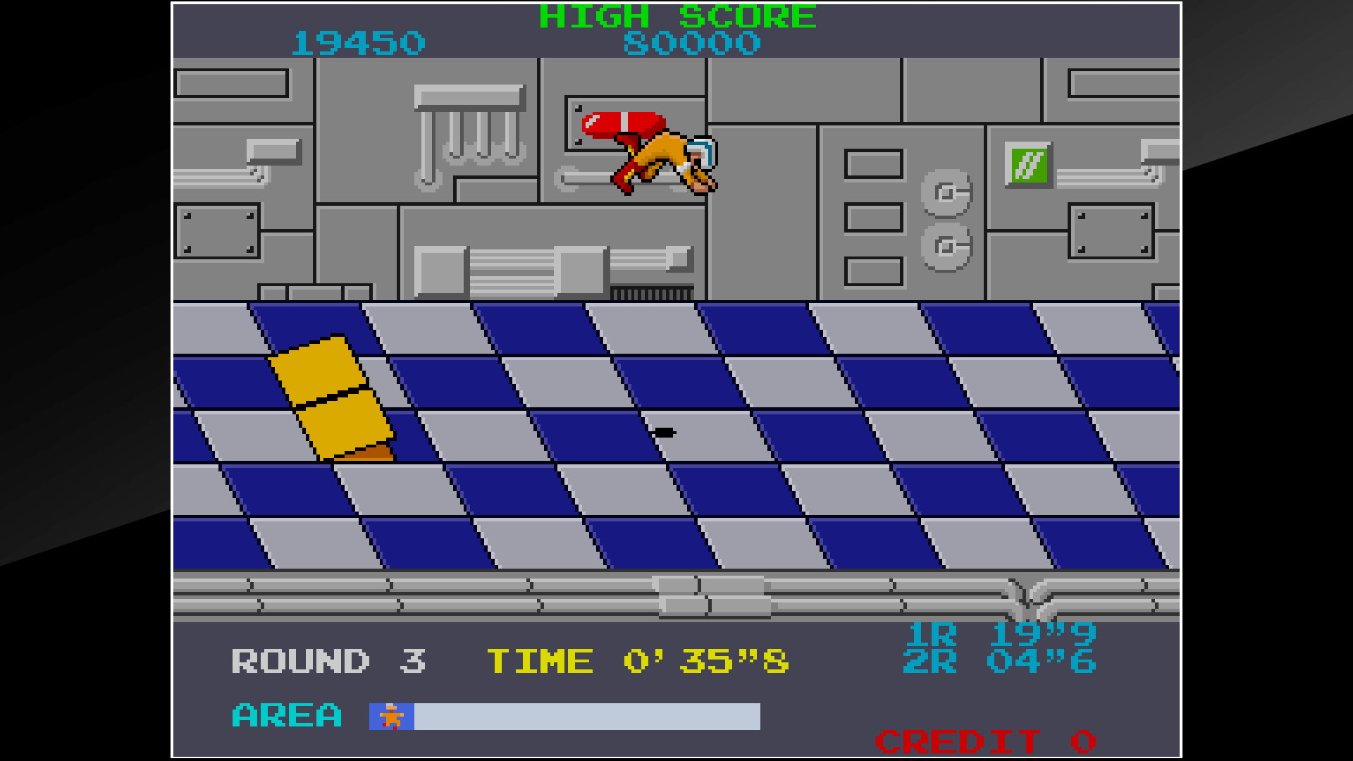 Скриншот из игры Metro Cross - 6