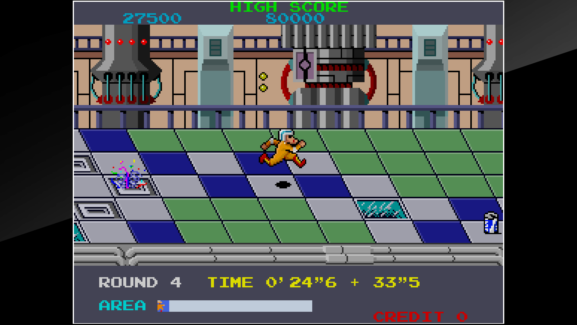 Скриншот из игры Metro Cross - 5