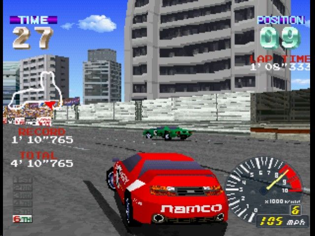 Скриншот из игры Ridge Racer Revolution - 12