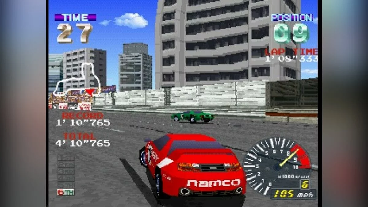 Скриншот из игры Ridge Racer Revolution - 11