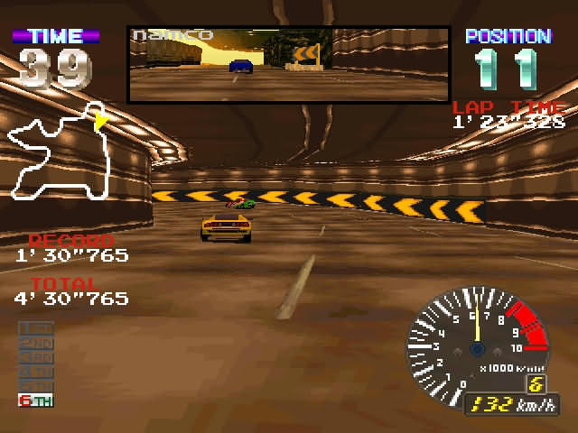 Скриншот из игры Ridge Racer Revolution - 4