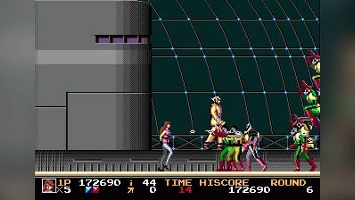 Скриншот из игры Rolling Thunder 2 - 4