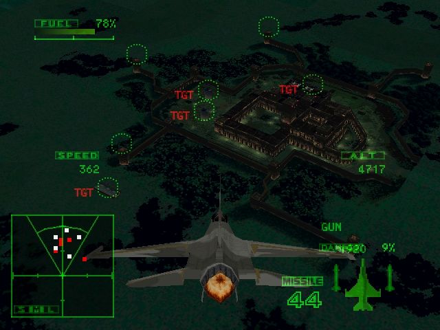 Скриншот из игры Ace Combat 2 - 26