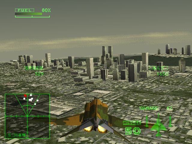 Скриншот из игры Ace Combat 2 - 4
