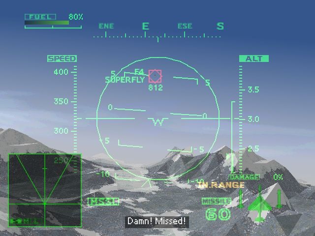 Скриншот из игры Ace Combat 2 - 22