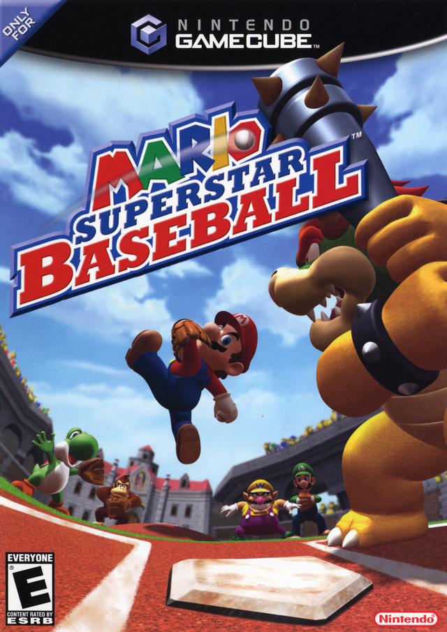 Обложка игры Mario Superstar Baseball