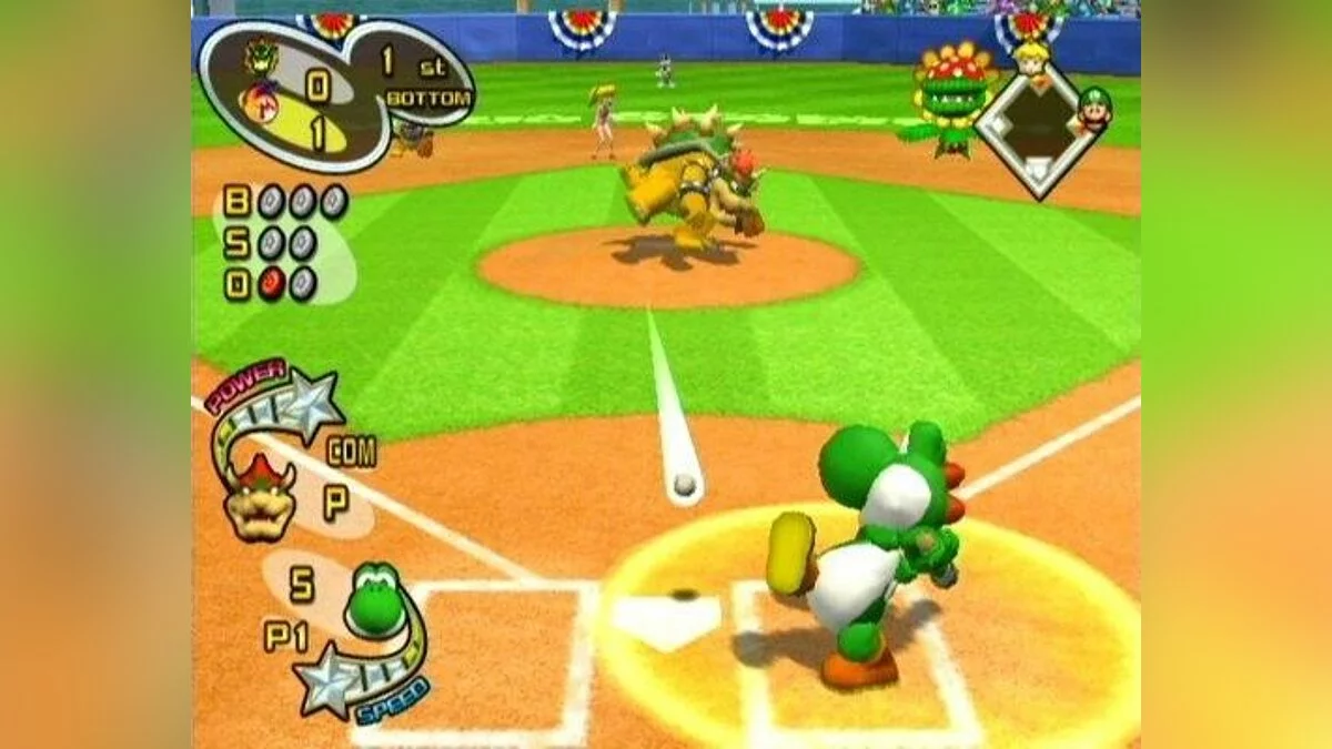 Скриншот из игры Mario Superstar Baseball - 12