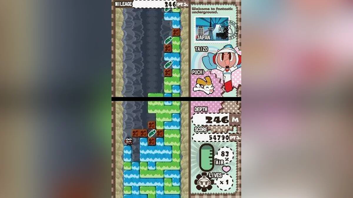 Скриншот из игры Mr. Driller: Drill Spirits - 9