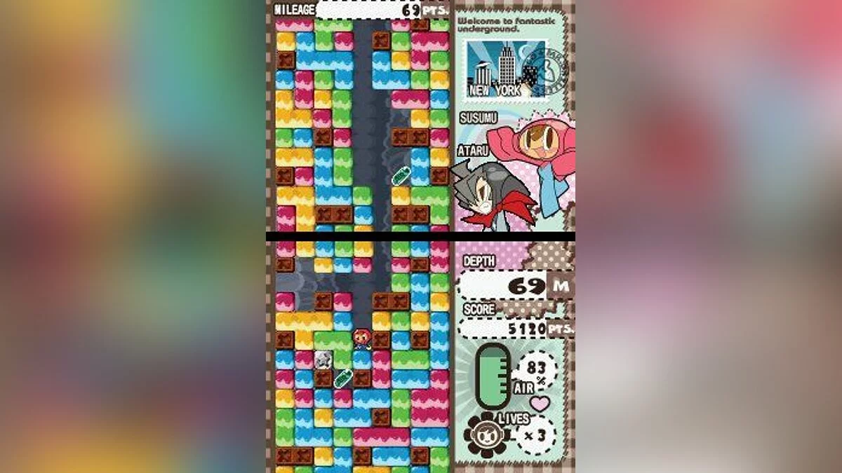 Скриншот из игры Mr. Driller: Drill Spirits - 4